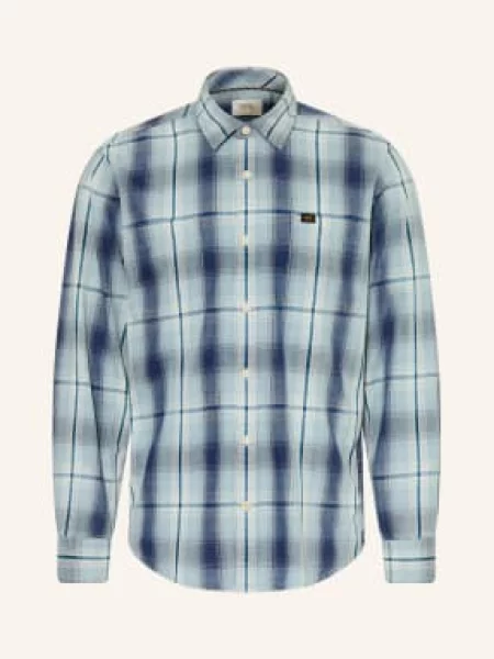 Camel Active Košile Regular Fit tmavě / černošedá modrá