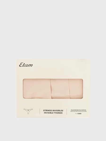 Стрінги Etam бежеві