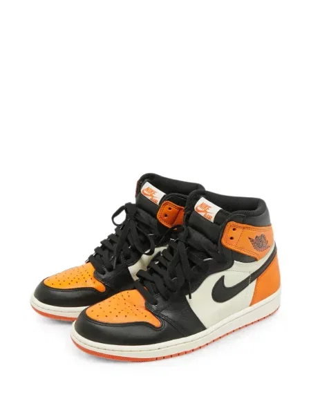Ρετρό sneakers Jordan Air Jordan 1 μαύρο