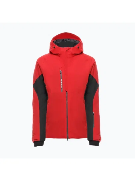 Férfi Dainese Etra Aerosense-Dry Core Ready versenyzői piros/fekete sí kabát. Méret: M fekete