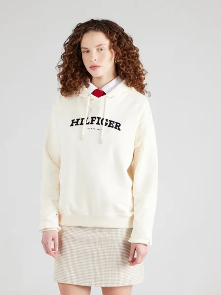 Tommy Hilfiger Hanorac REG MONOTYPE FLOCK | negru