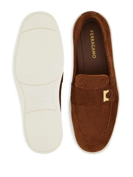 Pantofi loafer Ferragamo maro
