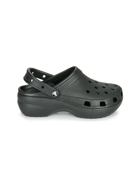 Platform talpú klasszikus félcipő Crocs fekete