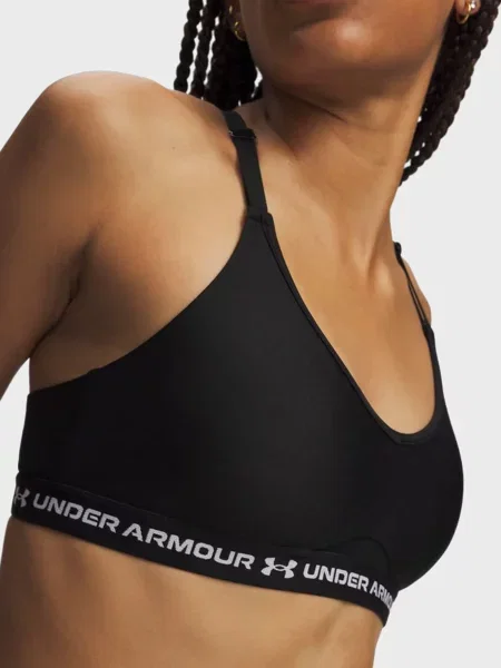 Топ Under Armour с ремешками черный