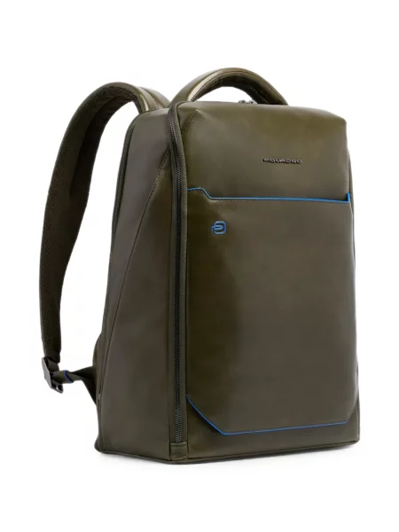 Rucsac Piquadro cu autograf verde