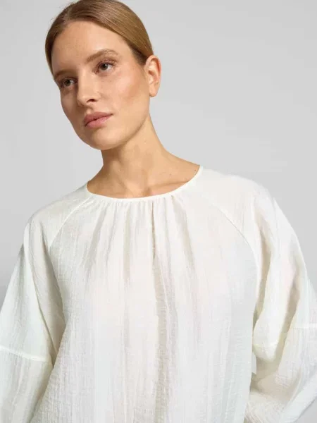 Bluzka w stylu bluzki z raglanowymi rękawami model Fibiza' Opus biała