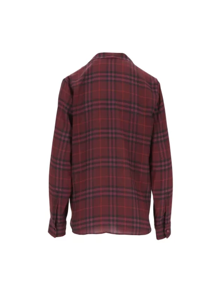 Bluzka Burberry czerwona