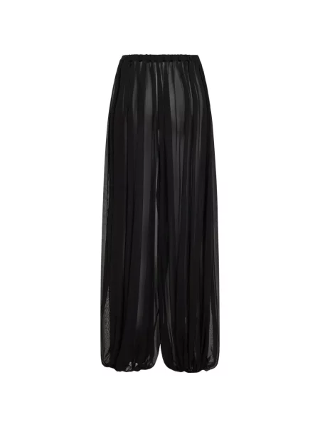 Pantaloni Giuseppe Di Morabito de mătase negru