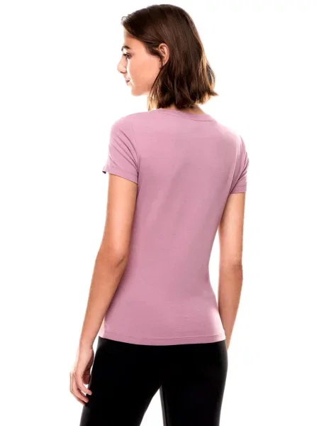 Emporio Armani Tricou pal roz