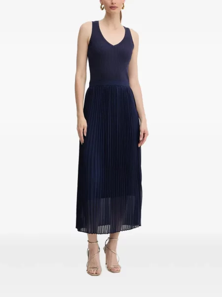 Rochie midi Morgan albastru