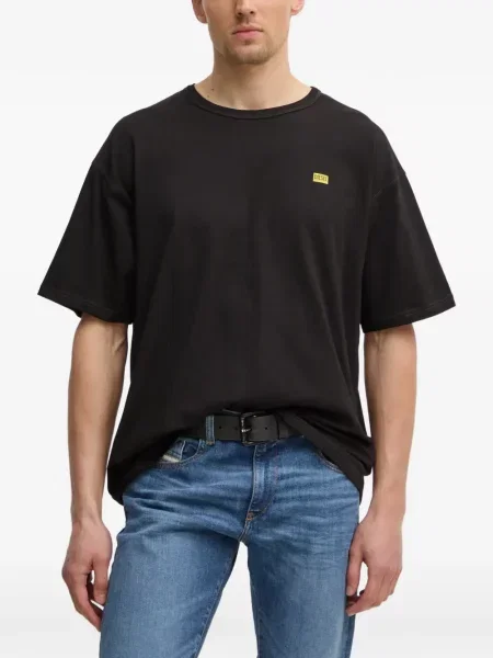Tricou Diesel cu autograf negru