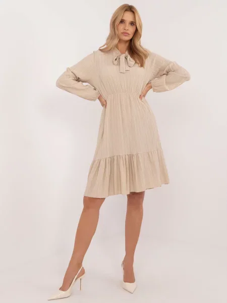 Rochie Fashionhunters de costum bej