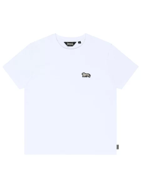 LONSDALE Tricou Crudwell' alb