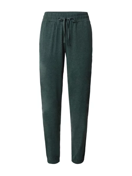 Girlfriend Collective Športne hlače RESET temno zelena