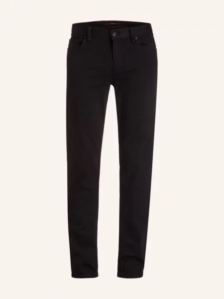Alberto Jeansy Pipe Dynamic Superfit Regular Fit schwarz czarne