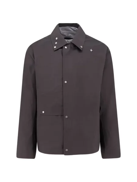 Риза с яке Stone Island камъни сиво