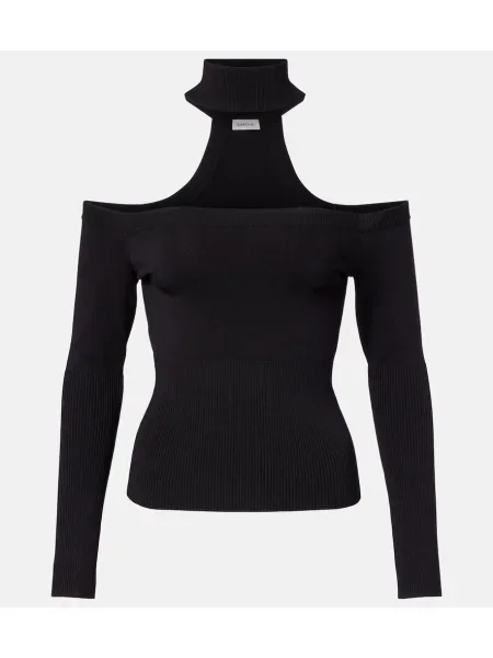 Top Simkhai tricotate negru