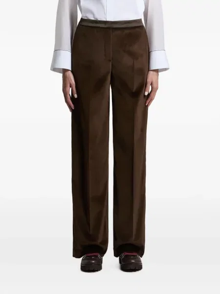 Pantaloni Peserico de catifea maro