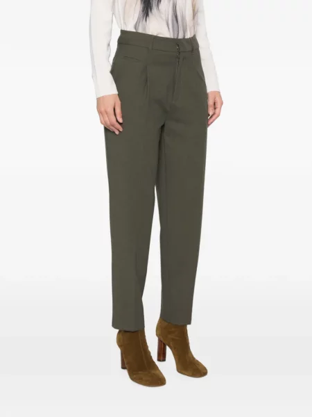 Pantaloni Psophia conici verde