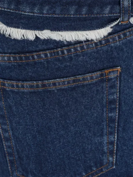 Fustă din denim Meryll Rogge albastru