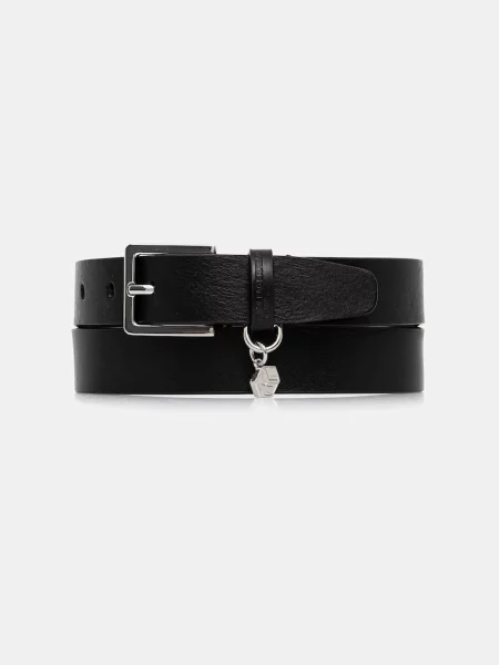 Karl Lagerfeld Jeans de piele negru