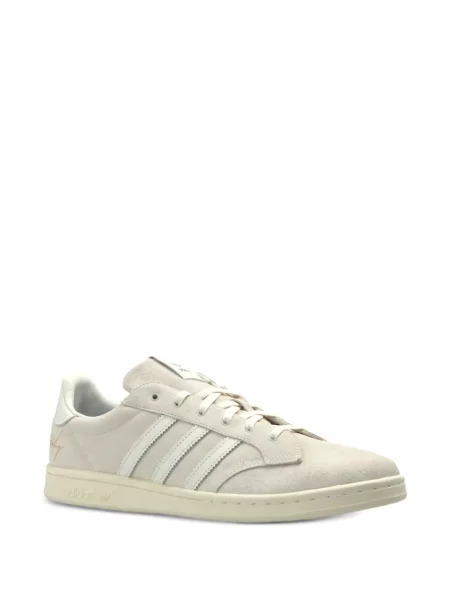 Hanorac Adidas cu broderie retro alb