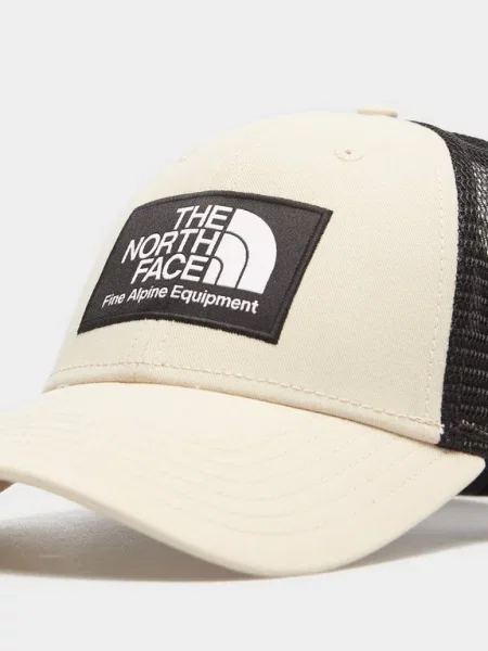THE NORTH FACE Sportovní kšiltovka Mudder béžová / černá bílá