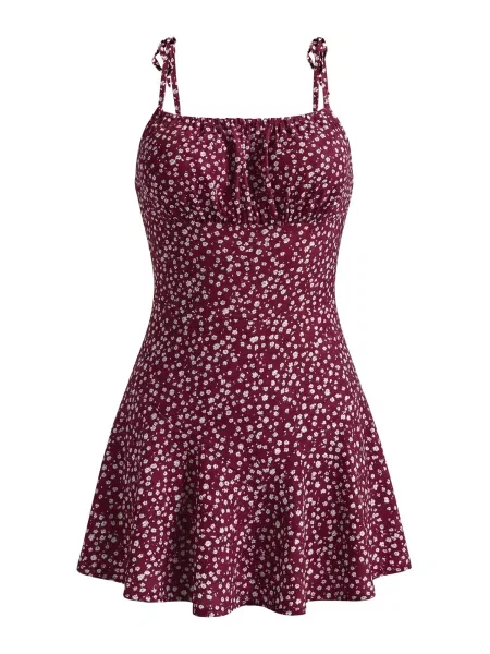 Imily Bela Salopeta rubiniu alb