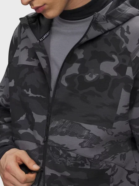 Камуфляжна спортивна кофта Under Armour чорна