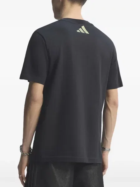 Sală de gimnastică tricou Adidas din jerseu cu model camuflaj alb