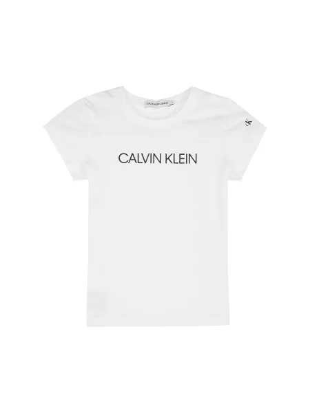 Calvin Klein Jeans Marškinėliai balta