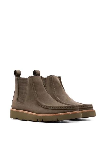 Μπότες chelsea Clarks Originals καφέ