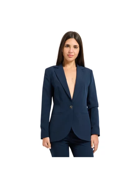 Marynarka Yes Zee jednorzędowa niebieska