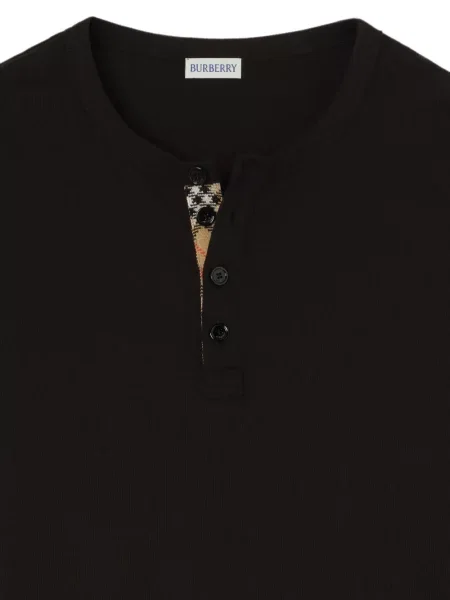 Lung cămașă Burberry negru