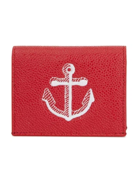 Portfel Thom Browne czerwony