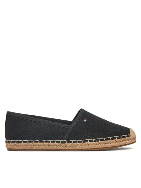 TOMMY HILFIGER Espadrilky čierna
