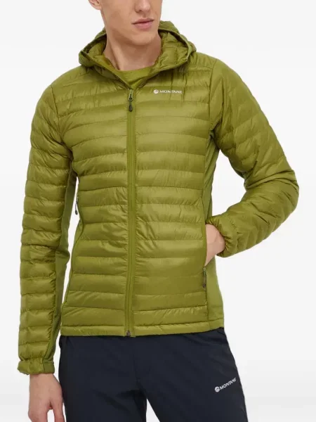 Geacă Montane cu glugă verde