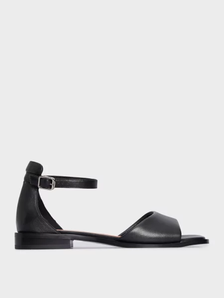 Шкіряні босоніжки Prpy чорні