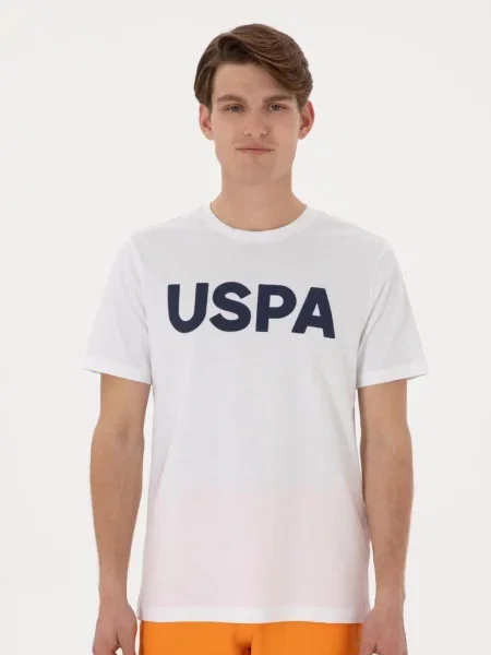 Поло U.s. Polo белое