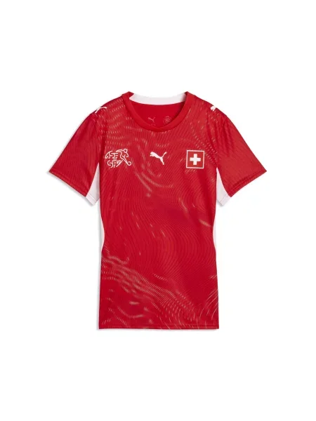 PUMA koszulka domowa reprezentacji Szwajcarii Akcesoria S czerwony