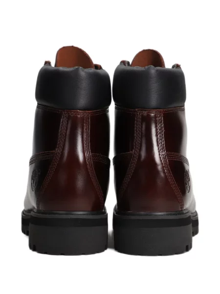 Botine Timberland din piele roșu