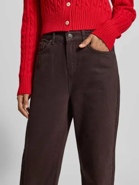 Jeansy o kroju relaxed fit z czystej bawełny Myon