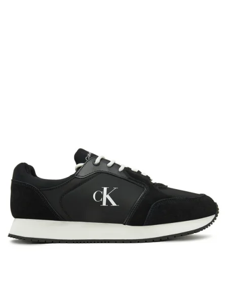 Calvin Klein Jeans Сникърси Retro Sock Runner Mg черен