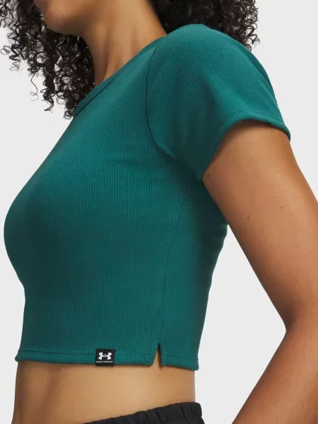 Детский топ Under Armour зеленый