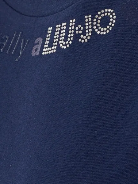 Póló Liu Jo autogrammal kék