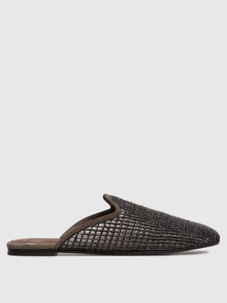 Мюли Brunello Cucinelli коричневые