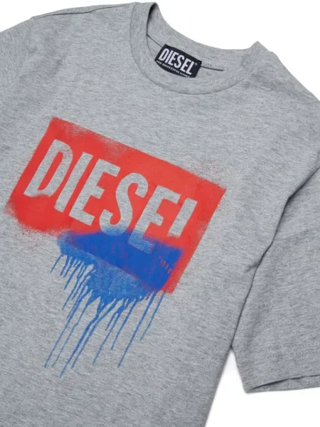Koszulka dziecięca Diesel szara