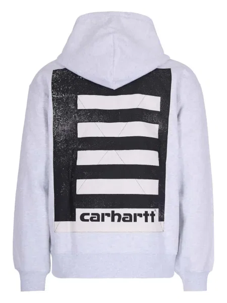 Hanorac cu glugă Carhartt Wip gri