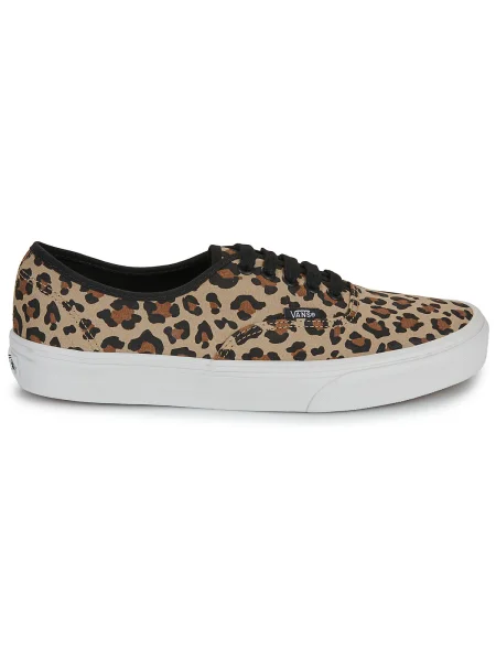 Tenisky Vans Authentic s leopardím vzorom hnedá