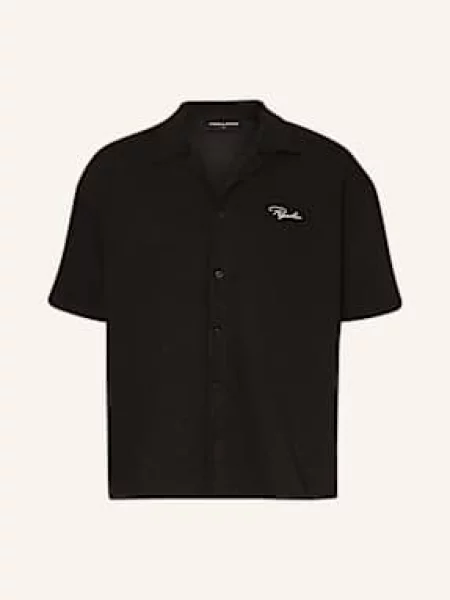 Pegador Košile S Krátkým Rukávem Jovren Comfort Fit černá